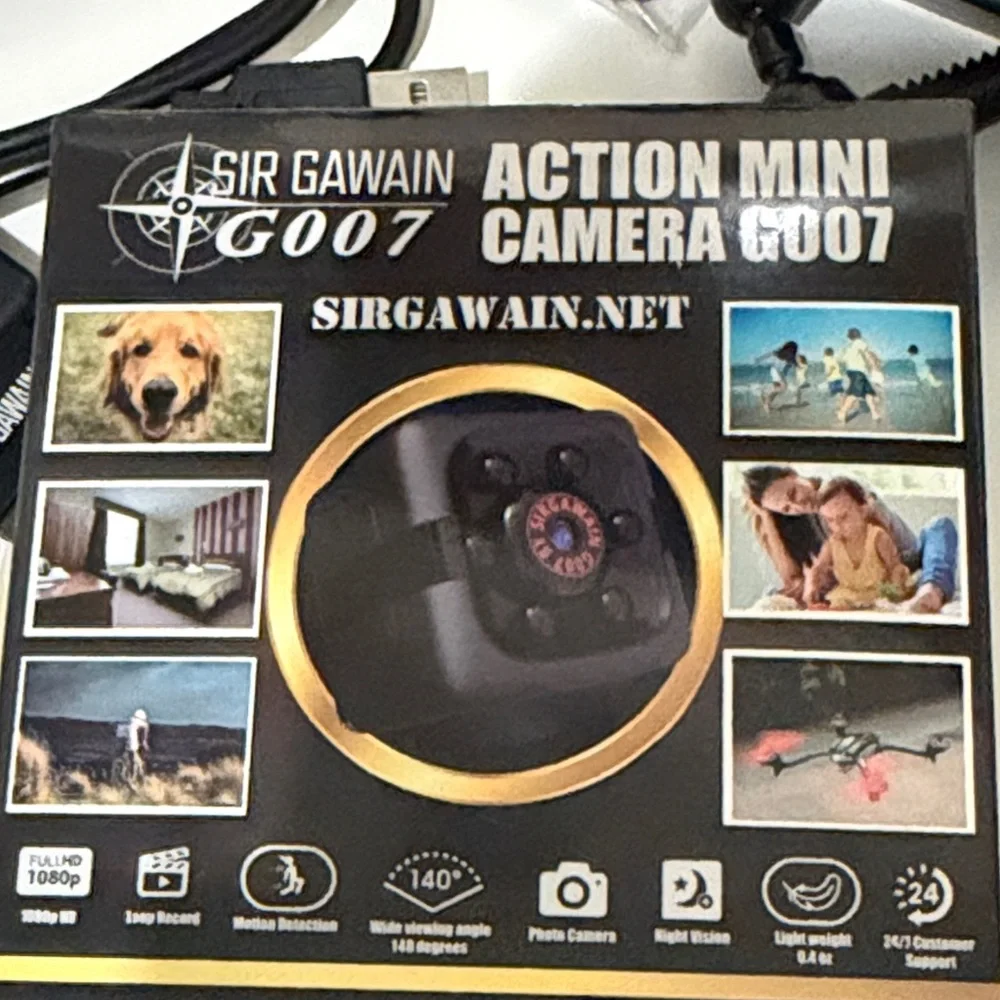 Action Mini Camera G007 - Black